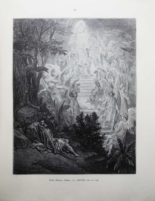 [Полный комплект иллюстраций Гюстава Доре ]. Библия в картинах. СПб.-М., [1909].